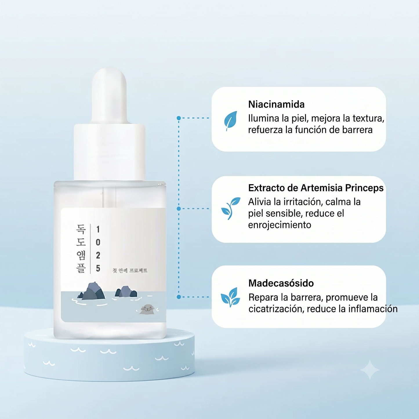 Esencia Coreana de Agua de Abedul con Niacinamida